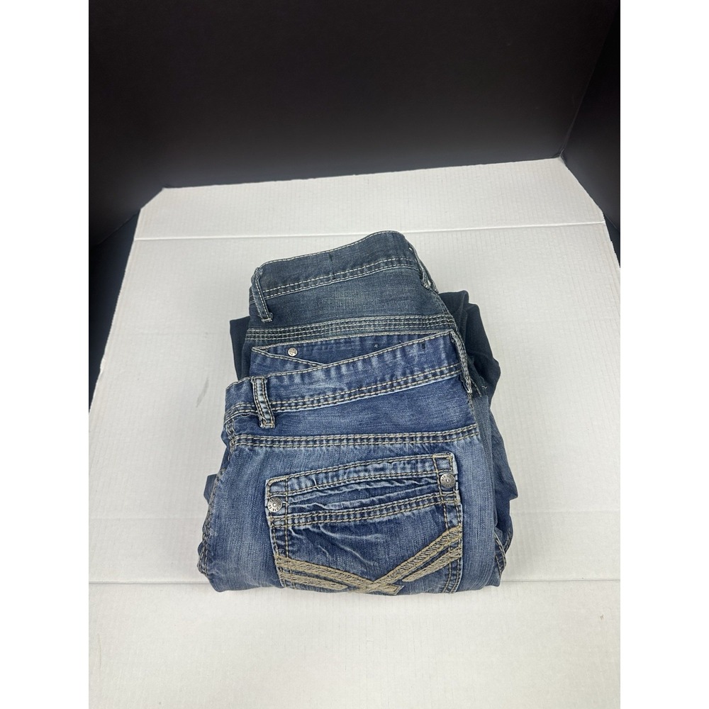 TK Axel Jeans Men 36x32 Treadwell Baggy Relaxed Straight Leg Y2K Skater Lot Of 2